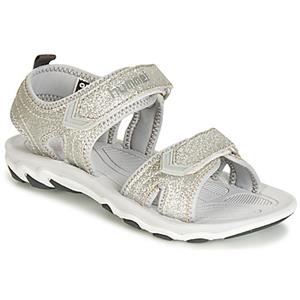 hummel SANDAL GLITTER JR Sneakers Low für Mädchen silber Mädchen 