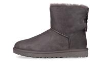 Ugg Boots "Mini Bailey Bow II", Lammfellfutter, für Damen, grey