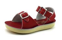 Stoute-schoenen.nl Salt Water Sandals Surfer Rood SAL09