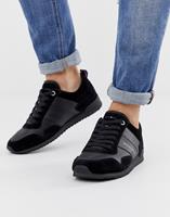 Tommy Hilfiger ICONIC LEATHER SUEDE MIX RUNNER schwarz