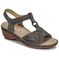 ara, Key West - Komfort Sandale in mittelbraun, Sandalen für Damen