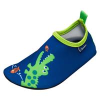 Kinder UV-Schutz Badeschuh KROKODIL dunkelblau Gr. 18/19 Jungen Baby