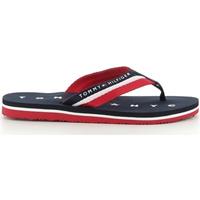 Tommy Hilfiger, Zehentrenner in dunkelblau, Sandalen für Damen