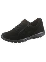 Gabor Rollingsoft Sneakers met sleehak vrijetijdsschoen, lage schoen, veterschoen met optifit verwisselbare inlegzool