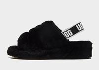 Ugg W Fluff Yeah Slide 1095119 W/Blk