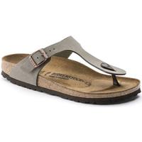 Birkenstock, Zehentrenner Gizeh in dunkelgrau, Sandalen für Herren