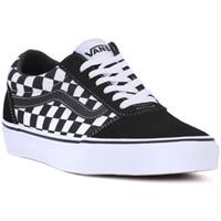 Vans Lage Sneakers ward checkered black/white