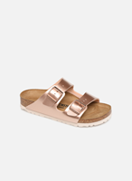 Birkenstock Slippers ARIZONA BF ELECTRIC METALLIC in mooie metallic-look en smalle schoenwijdte