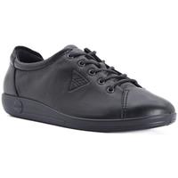 ECCO Soft Classic dames veterschoenen zwart