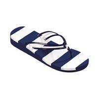 Beco teenslippers dames blauw/wit 