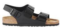 BIRKENSTOCK MILANO ZWARTE PANTOFFELS