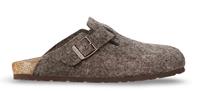 Birkenstock Pantoletten "Boston", Wollfilz, cocoa