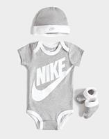 Nike 3 Piece Futura Logo Set Baby - Kinder, Grey/White