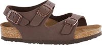 BIRKENSTOCK Fersenriemen Roma Birko-Flor Nubuck Outdoorsandalen mokka Junge 