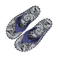 BECO heren teenslippers, blauw, maat 40