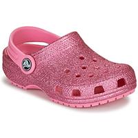 CrocsPantoffelnDZIECIÄCEKLAPKICrocsKidsâ™ClassicGlitterClog205441-669PINK