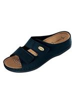 slippers met 2 klittenbandsluitingen