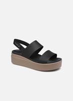 CrocsSandalenBROOKLYNLOWWEDGEW07HBLACK/MUSHROOM–W10(26,5
