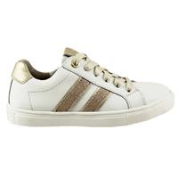 Braqeez Lesley louw meisjes veterschoenen wit