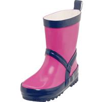 Playshoes regenlaarzen fuchsia/marineblauw /21