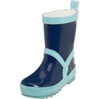 Playshoes regenlaarzen uni Marine Lichtblauwe Streep