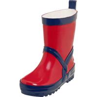 Playshoes Gummistiefel rot/marine