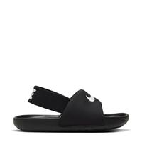 NIKE Kawa Badelatschen Baby black/white-white-white