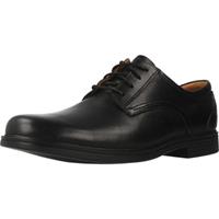 Clarks Schnürer, Leder, elegant, für Herren, schwarz