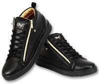 Cash Money Heren sneaker bee black gold v2 zwart