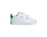 Adidas Baby Sneakers Low ADVANTAGE  grün/weiß 