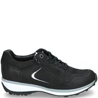 Xsensible Jersey veterschoen zwart