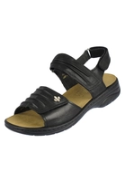 Rieker Damen Sandalen, schwarz