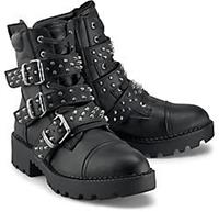 Buffalo Stiefelette, schwarz