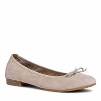 Tamaris, Klassik-Ballerina in mittelbraun, Ballerinas für Damen