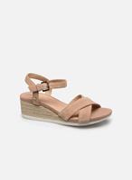 GEOX Ischia Corda Keilsandaletten beige Damen 