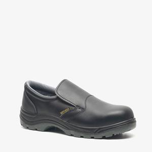 Scapino Safety Jogger leren werkschoenen zwart