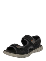 Rieker Herren Sandale, schwarz