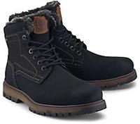 Fretz Men , Boots Fountain Philadelphia in schwarz, Boots für Herren