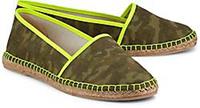 , Fashion-Espadrille in khaki, Espadrilles für Damen