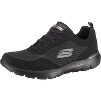 Damen Skechers Sneaker schwarz black