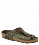 Birkenstock Slippers Gizeh Kids narrow Birko-Flor Groen