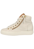 Paul Green Glattleder Sneaker, Grau/Braun