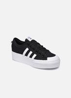 adidas - 40 - Originals Nizza Platform Schoenen - Dames - Zwart