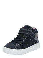Lurchi Sneaker, Midcut, Einhorn, Sterne, für Mädchen, anthrazit