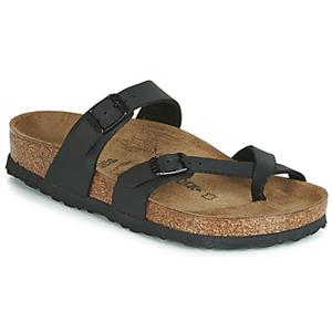 Birkenstock Slippers Mayari regular Birko-Flor Zwart