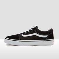 Vans - Maat 34 - Youth Ward Sneakers - (Suede/Canvas) Black/White