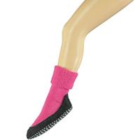 Falke Socken "Cosy Shoe 10560", Antirutsch-Noppen, Merinowolle, für Kinder, pink