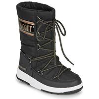 Moon Boot Jr G. Quilted Wp 34051400005 M Black/Copper