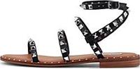 Steve Madden , Nieten-Sandale Travel in schwarz, Sandalen für Damen