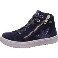 Superfit Sneakers High HEAVEN WMS Weite M für Mädchen, Sterne blau Mädchen 
